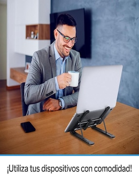 Soporte para laptop Steren COM-079