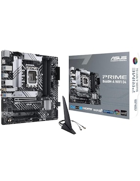 Tarjeta Madre Asus Prime B660M-A Con Procesador Intel