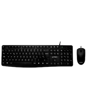 Kit 2 En 1 Teclado Y Mouse Acteck Entry 500 USB AC-928984