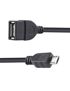 Adaptador Green Leaf OTG USB a Micro USB de 1.20 mts