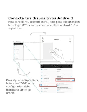 Tableta Digitalizadora HS64 Huion