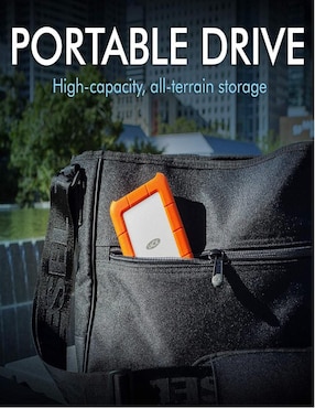Disco duro externo Lacie capacidad 2 TB