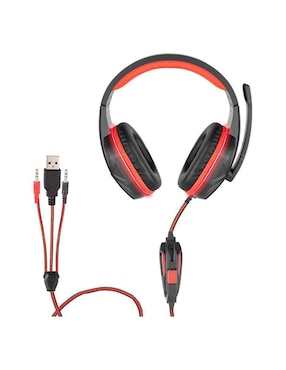 Audífonos Gamer Over-Ear GreenLeaf 18-8303 Alámbricos
