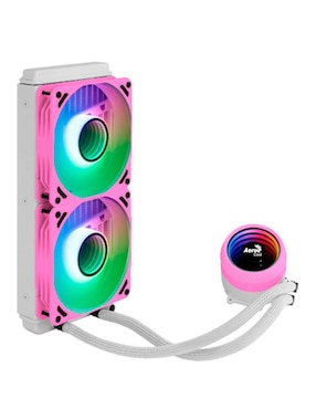 Enfriamiento Líquido Aerocool Mirage L240 Pink ARGB 240mm