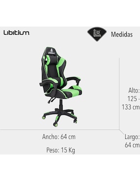 Silla gamer Libitium
