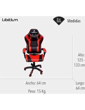 Silla gamer Libitium