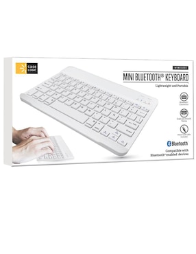 Teclado inalámbrico Case Logic Cl-Kb-Bl-100-Wt