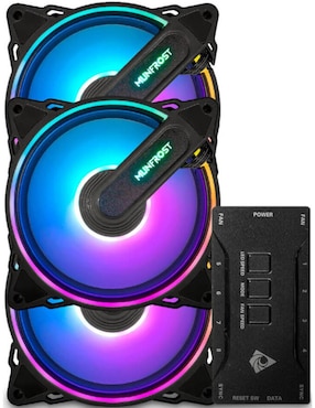 Kit de 3 Ventiladores Munfrost He-Lix
