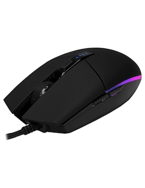 Mouse Alámbrico Munfrost Triton Black Mate ARGB