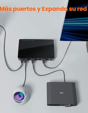 Conmutador ethernet Inalámbrico Tenda SG108