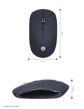 Mouse Inalámbrico Techzone 1200 DPI Tipo Diamante