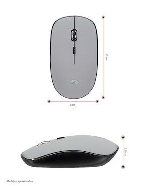 Mouse Inalámbrico Techzone 1200 DPI Tipo Diamante