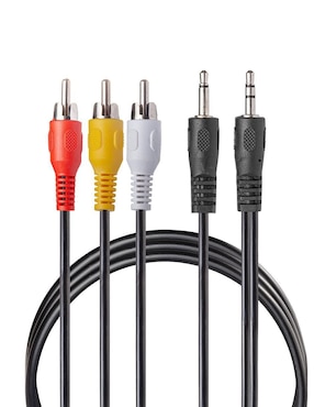 Cable RCA Mitzu A Auxiliar 3.5 Mm De 1.8 M