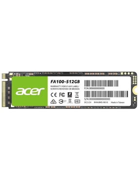 Almacenamiento Interno Acer De 512 GB