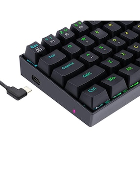 Teclado alámbrico Redragon K630Rgb