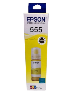 Bote De Tinta Epson T555 Amarillo