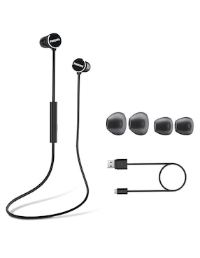 Audífonos In-Ear Philips TAUN102BK/27 Inalámbricos