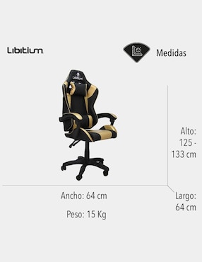 Silla gamer Libitium