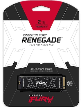Unidad SSD Kingston capacidad 2 TB
