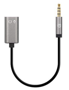 Cable Auxiliar 3.5 mm Manhattan de 20 cm