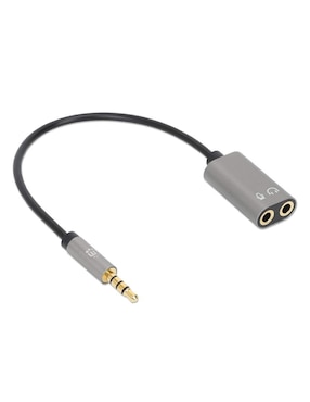 Cable Auxiliar 3.5 mm Manhattan de 20 cm