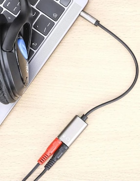 Cable Auxiliar 3.5 mm Manhattan de 20 cm