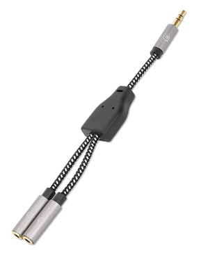 Cable Auxiliar 3.5 mm Manhattan de 15 cm