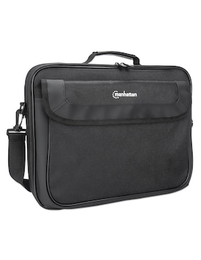 Maletín Manhattan Cambridge de poliéster con compartimiento para laptop 15.6 pulgadas y celular