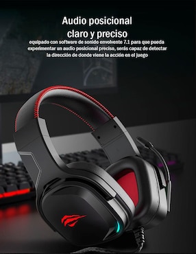 Audífonos Gamer Over-Ear Titano Alámbricos