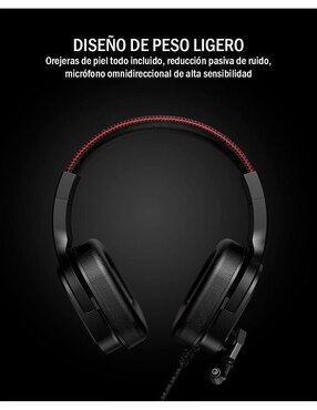 Audífonos Gamer Over-Ear Titano Alámbricos
