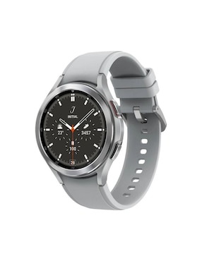 Smartwatch Samsung Galaxy Watch 4 Classic 46mm Color Plateado unisex con GPS