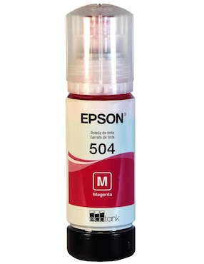 Botella De Tinta Epson T504320-AL Magenta