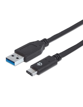 Cable USB C Manhattan de 1 m