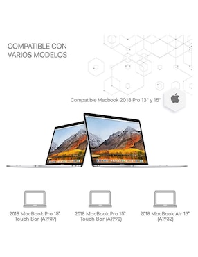 Protector para teclado Lenfech para Macbook Pro
