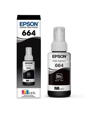 Botella de Tinta Epson T664120 negro