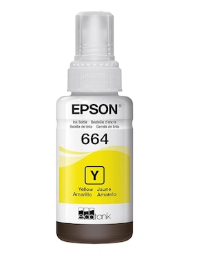 Botella De Tinta Epson T664120 Amarillo