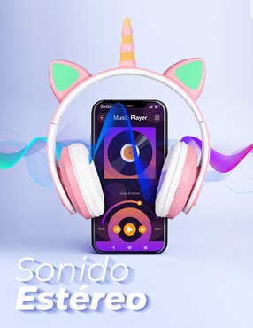 Audífonos Over-Ear Techzone DN-BEJ09A inalámbricos