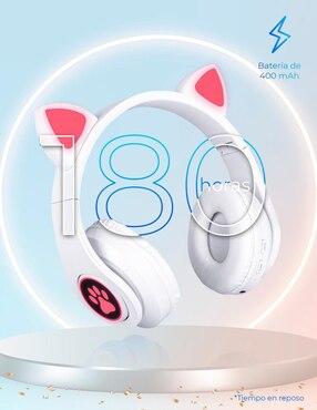 Audífonos Over-Ear Techzone DN-BEj03B inalámbricos