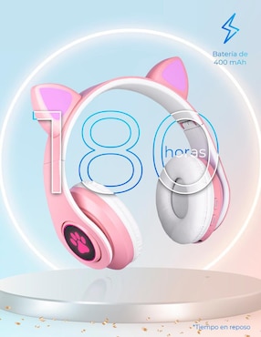 Audífonos Over-Ear Techzone DN-BEJ03B inalámbricos