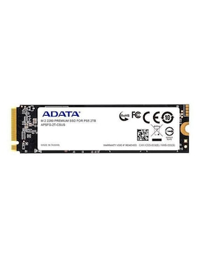 Unidad SSD Adata Capacidad 2 TB