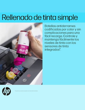 Multifuncional Hp Smart tank 790 de tinta continua alámbrica a color
