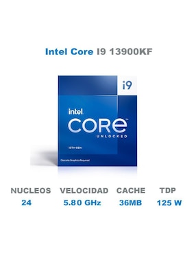 Procesador Intel BX8071513900KF con 24 Núcleos