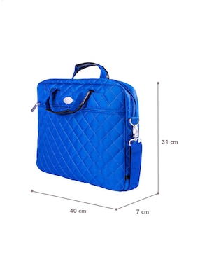 Bolsa porta laptop Ginga 14 pulgadas de poliéster y algodón