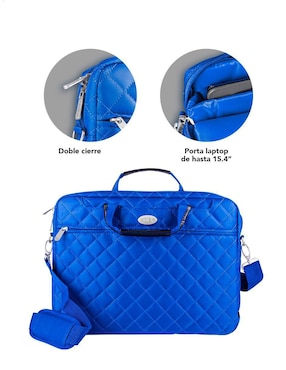 Bolsa porta laptop Ginga 14 pulgadas de poliéster y algodón