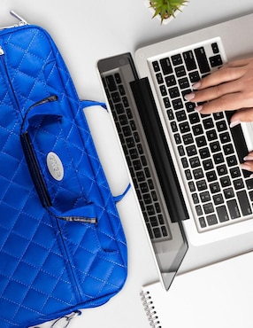 Bolsa porta laptop Ginga 14 pulgadas de poliéster y algodón