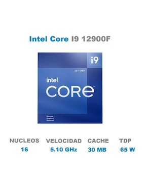 Procesador Intel BX8071512900F con 16 Núcleos