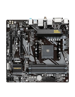 Tarjeta Madre Gigabyte B550M DS3H CA Con Procesador AMD