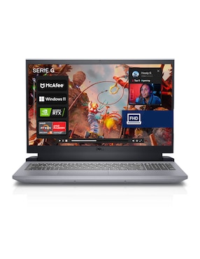 Laptop Gamer Dell G5525 15.6 Pulgadas Full HD AMD Ryzen 5 NVIDIA GeForce RTX 3050 8 GB RAM 512 GB SSD