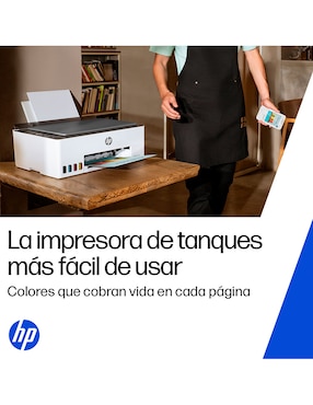 Multifuncional HP Smart Tank 580 de tinta continua inalámbrica a color