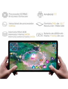 Tablet Genérica Vm-N97 10.1 pulgadas 64 GB de 4 GB RAM